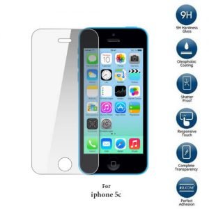 Apple iPhone 5c tempered glass screen protector