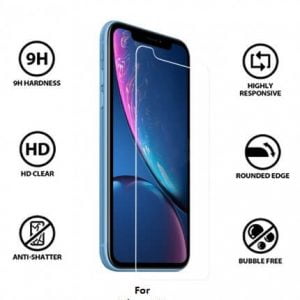 iPhone XR Tempered Glass Screen Protector