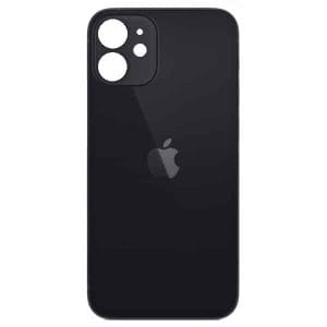 Apple iPhone 12 Back Glass Rear Glass Back Cover Replacement - Black