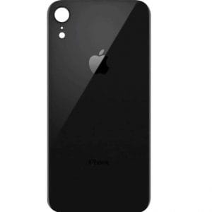 Apple iPhone XR Back Glass Rear Glass Back Cover Replacement - Black