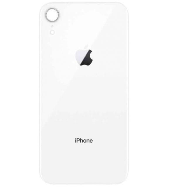 Apple iPhone XR Back Glass Rear Glass Back Cover Replacement - White