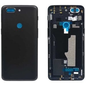 OnePlus 5T Back Panel Replacement in India Chennai Battery Cover - Midnight Black