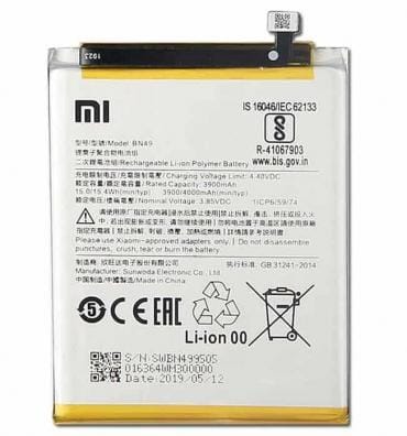 Аккумулятор xiaomi bn49