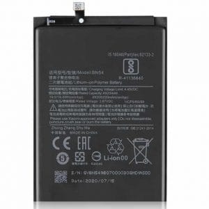 Redmi Note 9 Battery Replacement price in India Chennai - BN54