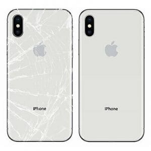 Apple iPhone X Back Glass Replacement Repair Service in India Chennai