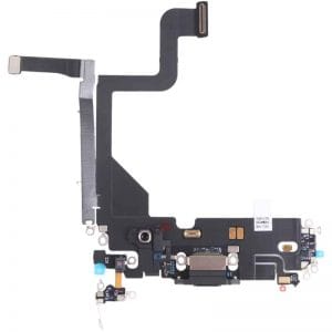 Apple iPhone 13 Pro Charging Connector Flex Cable Assembly Replacement Cost in Chennai India - Black