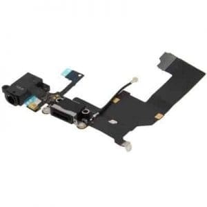 Apple iPhone 5 Charging Connector Flex Cable Assembly Replacement Cost in Chennai India - Black