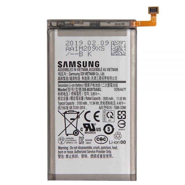 Samsung Galaxy S10e Battery Replacement Cost in India Chennai - EB-BG970ABU