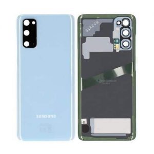 Samsung Galaxy S20 Back Panel Glass Door Battery Cover Replacement in India Chennai - Blue