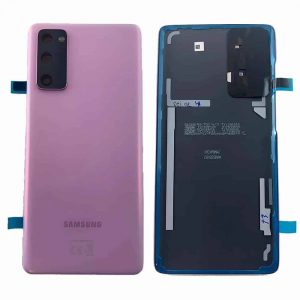 Samsung Galaxy S20 FE 5G Back Panel Glass Door Battery Cover Replacement in India Chennai - Cloud Lavender