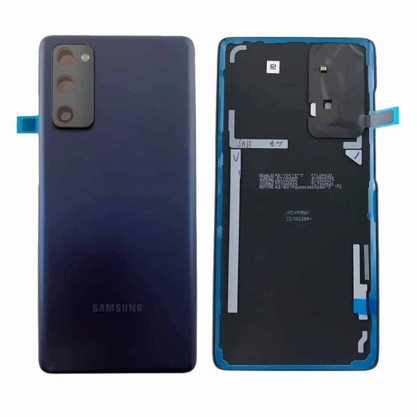 Samsung Galaxy S20 FE Back Panel Glass Door Battery Cover Replacement in India Chennai - Cloud Navy