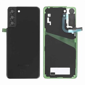 Samsung Galaxy S21 Plus 5G Back Panel Glass Door Battery Cover Replacement in India Chennai - Phantom Black