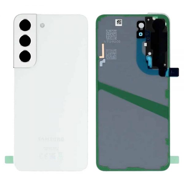 Samsung Galaxy S22 5G Back Panel Glass Door Battery Cover Replacement in India Chennai - Phantom White