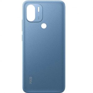 Original Poco C50 Back Panel Glass Door Battery Cover Replacement in India Chennai - Blue