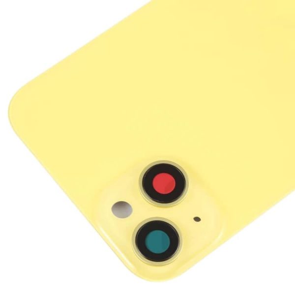 Apple iPhone 14 Back Glass Rear Glass Panel Replacement Price in Chennai India - Yellow - 4