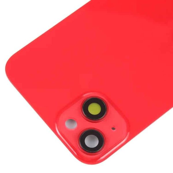 Apple iPhone 14 Plus Back Glass Rear Glass Panel Replacement Price in Chennai India - Red - 4