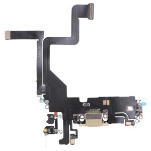 Apple iPhone 14 Pro Charging Port Flex Cable Replacement Price in Chennai India Premium - Gold - 1