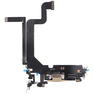 Apple iPhone 14 Pro Max Charging Port Flex Cable Replacement Price in Chennai India Original - Gold - 1