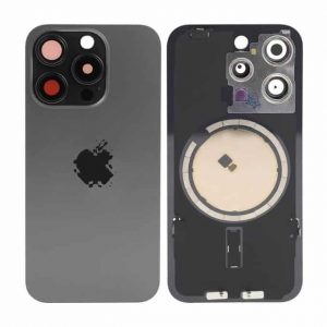 Apple iPhone 15 Pro Back Glass Rear Glass Panel Replacement Price in Chennai India - Black Titanium