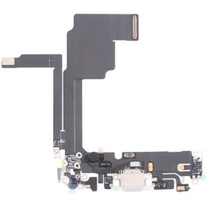 Apple iPhone 15 Pro Charging Port Flex Cable Replacement Price in Chennai India Original - White Titanium - 1