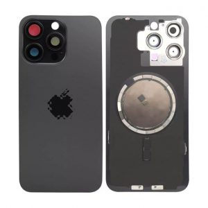 Apple iPhone 15 Pro Max Back Glass Rear Glass Panel Replacement Price in Chennai India - Black Titanium