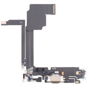 Apple iPhone 15 Pro Max Charging Port Flex Cable Replacement Price in Chennai India Original - Natural Titanium - 1