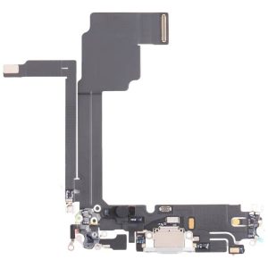 Apple iPhone 15 Pro Max Charging Port Flex Cable Replacement Price in Chennai India Original - White Titanium - 1