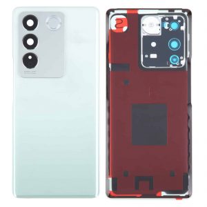 Vivo V27 Back Panel Glass Door Battery Cover Replacement in Chennai India Original - Emerald Green - 1