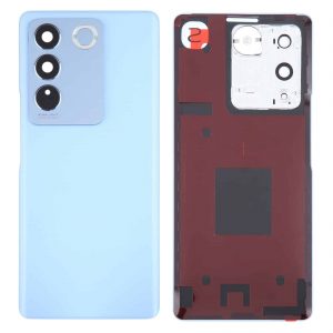 Vivo V27 Pro Back Panel Glass Door Battery Cover Replacement in Chennai India Original - Magic Blue - 1