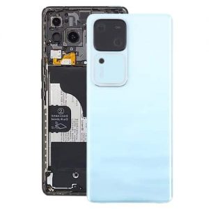 Vivo V30 Back Panel Glass Door Battery Cover Replacement in Chennai India Original - Andaman Blue - 1