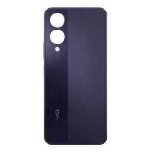 Vivo Y28 5G Back Panel Glass Door Battery Cover Replacement in India Chennai - Crystal Purple