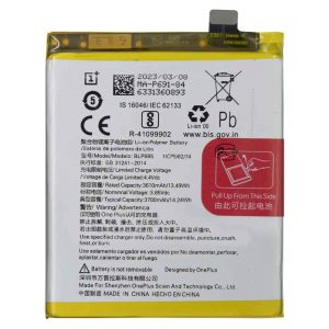 Original OnePlus 7T Battery Replacement Cost in India Chennai - BLP743