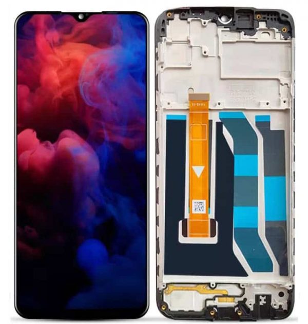 Original Realme 5 Display and Touch Screen Combo Replacement With Frame in India Chennai