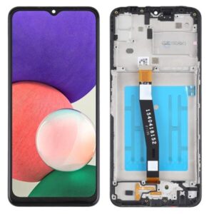 Samsung Galaxy A22 5G Display and Touch Screen Combo Replacement Price in Chennai India with Frame SM-A226B - 1